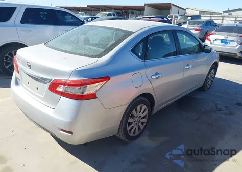 2015 Nissan Sentra S из США, поврежденный, VIN 3N1AB7AP2FY313877